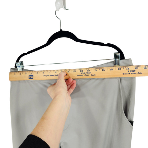 Spyder XL Mens Performance Jogger Pants Gray Zip Close Stretch Polyester Pockets - Picture 8 of 10